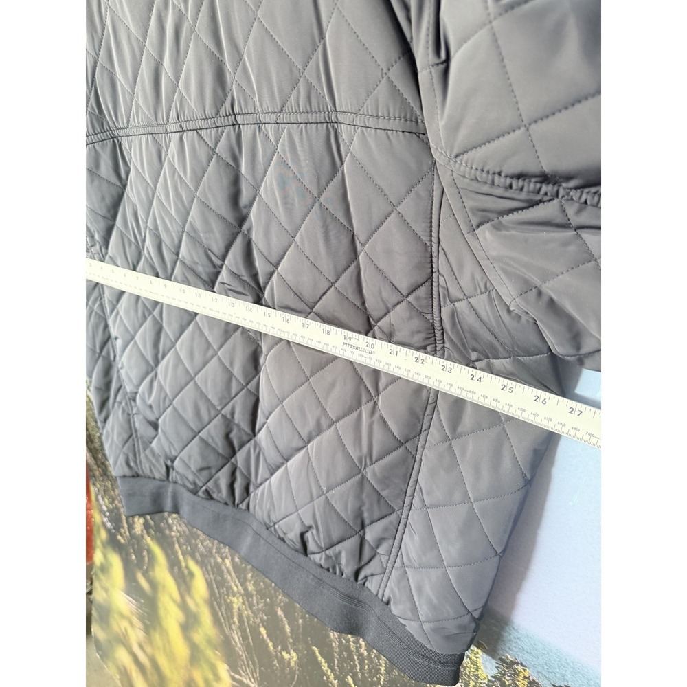 Calvin Klein men's quilted bomber Zip up Navy Blue XL New With Tag - Picture 9 of 10